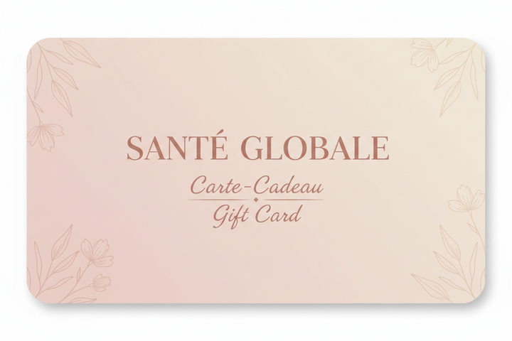 Cartes Cadeaux Santé Globale Expérience Santé et Équilibre